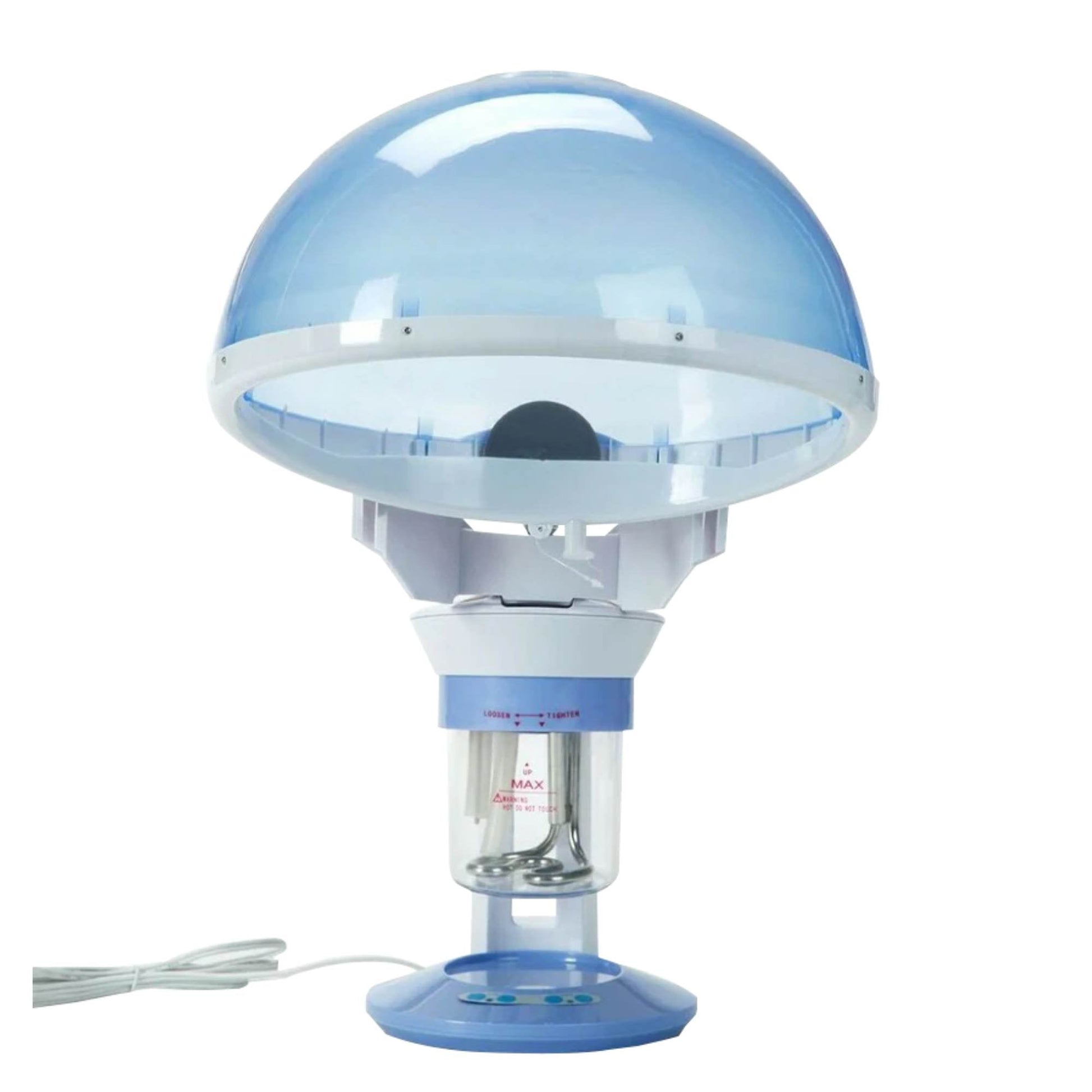 2 In 1 Facial and Hair Steamer Face Skin Portable Table Top Steam Ozone Machine-0