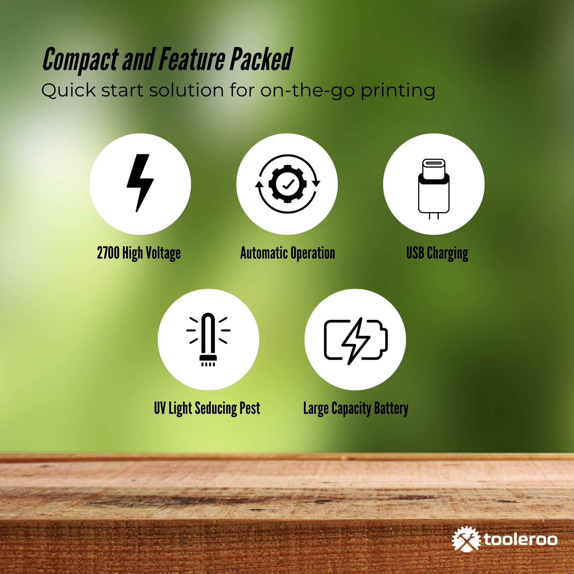 2 in 1 Rechargeable Mosquito Swatter - Electronic Fly Insect Bug Zapper Racket-4