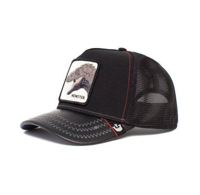 Goorin Bros Kids Trucker Animal Farm Baseball Hat Cap - Little Monster Dinosaur-3