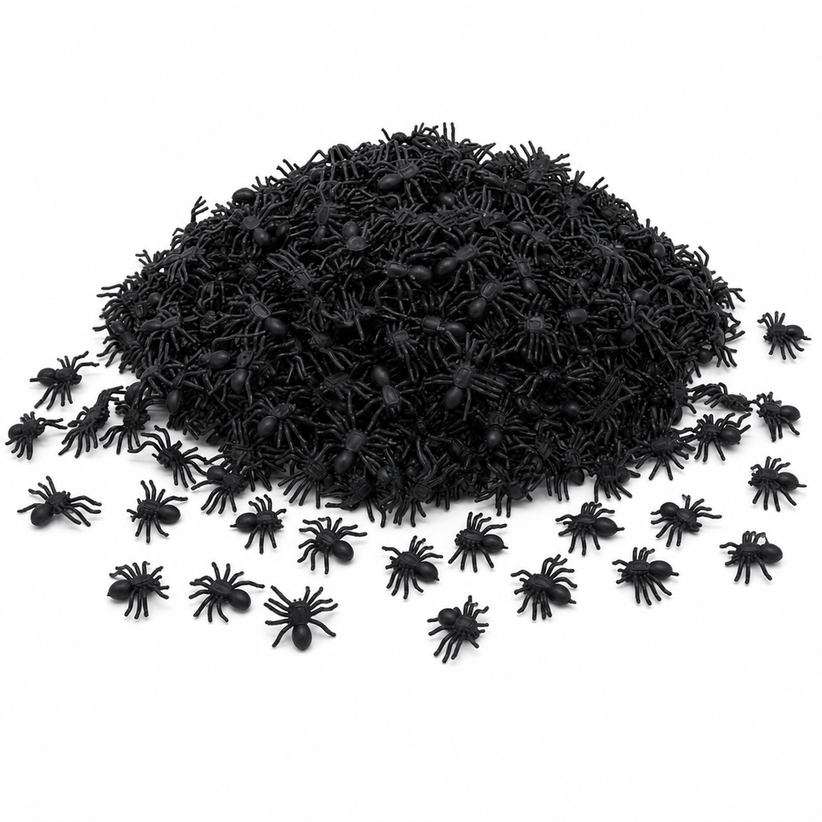 240x MINI FAKE SPIDERS Trick Halloween Scary Arachnids Joke Prank Small Gag Toy Bug