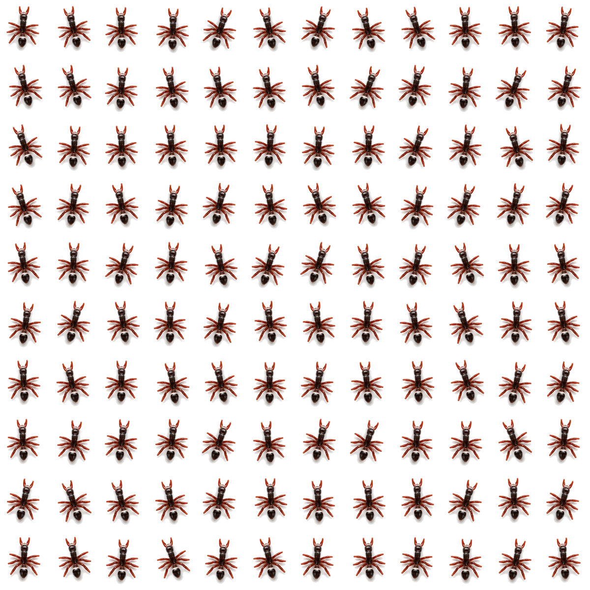 120x MINI FAKE ANTS Trick Halloween Scary Creepy Joke Prank Small Gag Toy Bug
