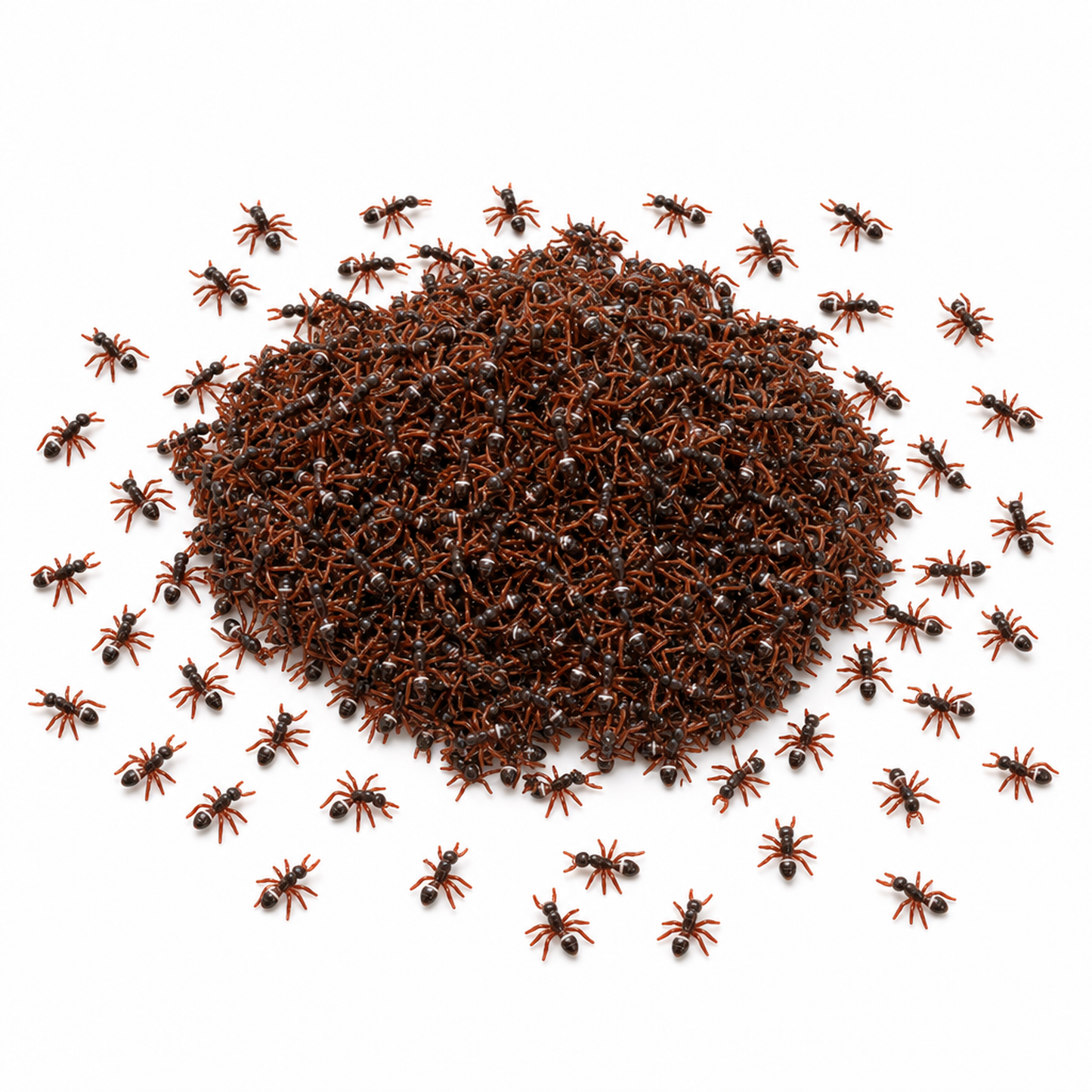 120x MINI FAKE ANTS Trick Halloween Scary Creepy Joke Prank Small Gag Toy Bug