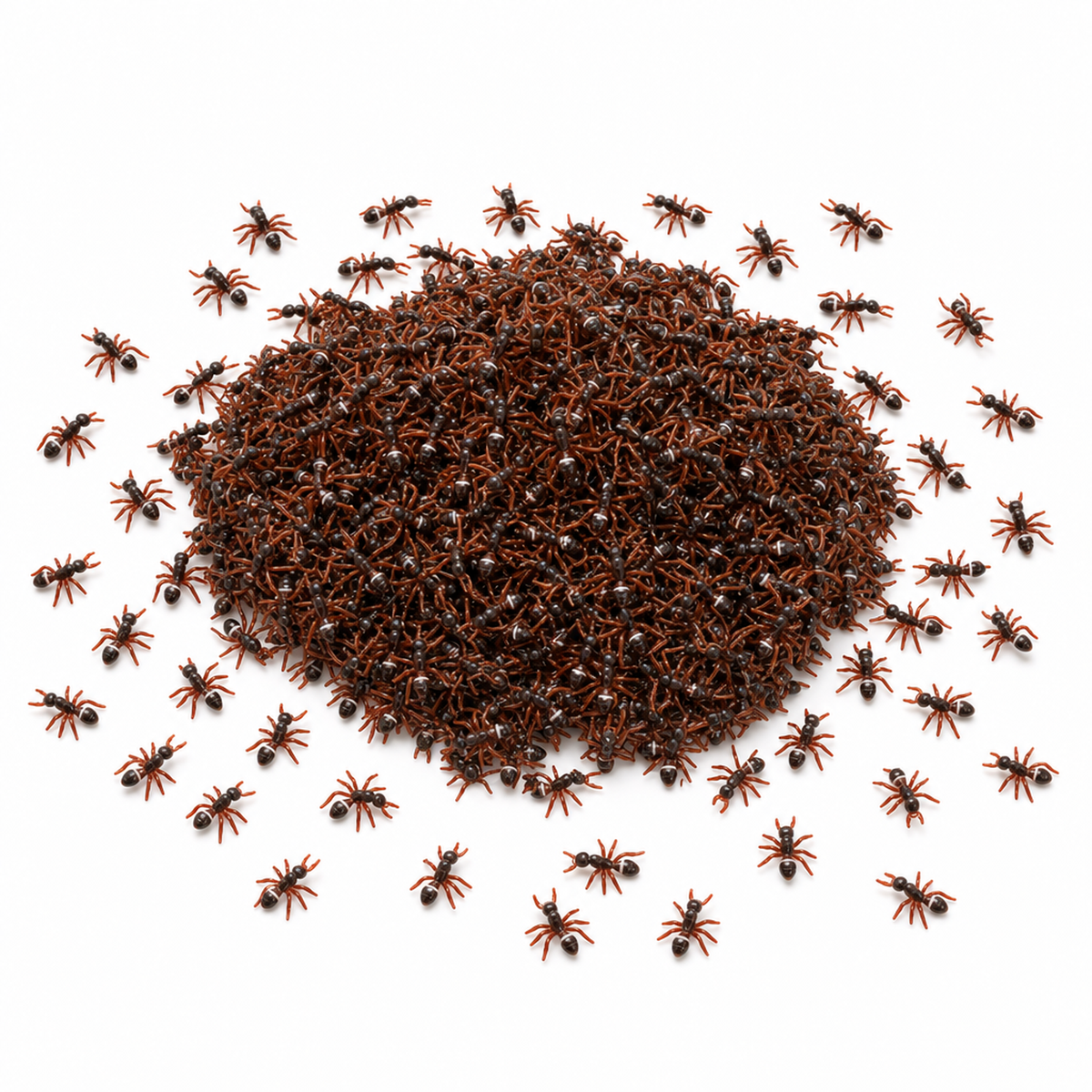 120x MINI FAKE ANTS Trick Halloween Scary Creepy Joke Prank Small Gag Toy Bug