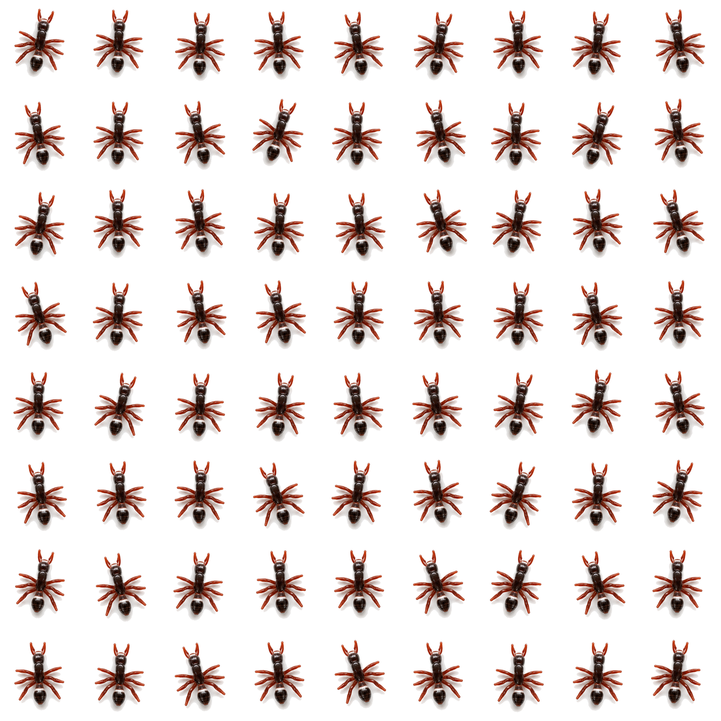 72x MINI FAKE ANTS Trick Halloween Scary Creepy Joke Prank Small Gag Toy Bug