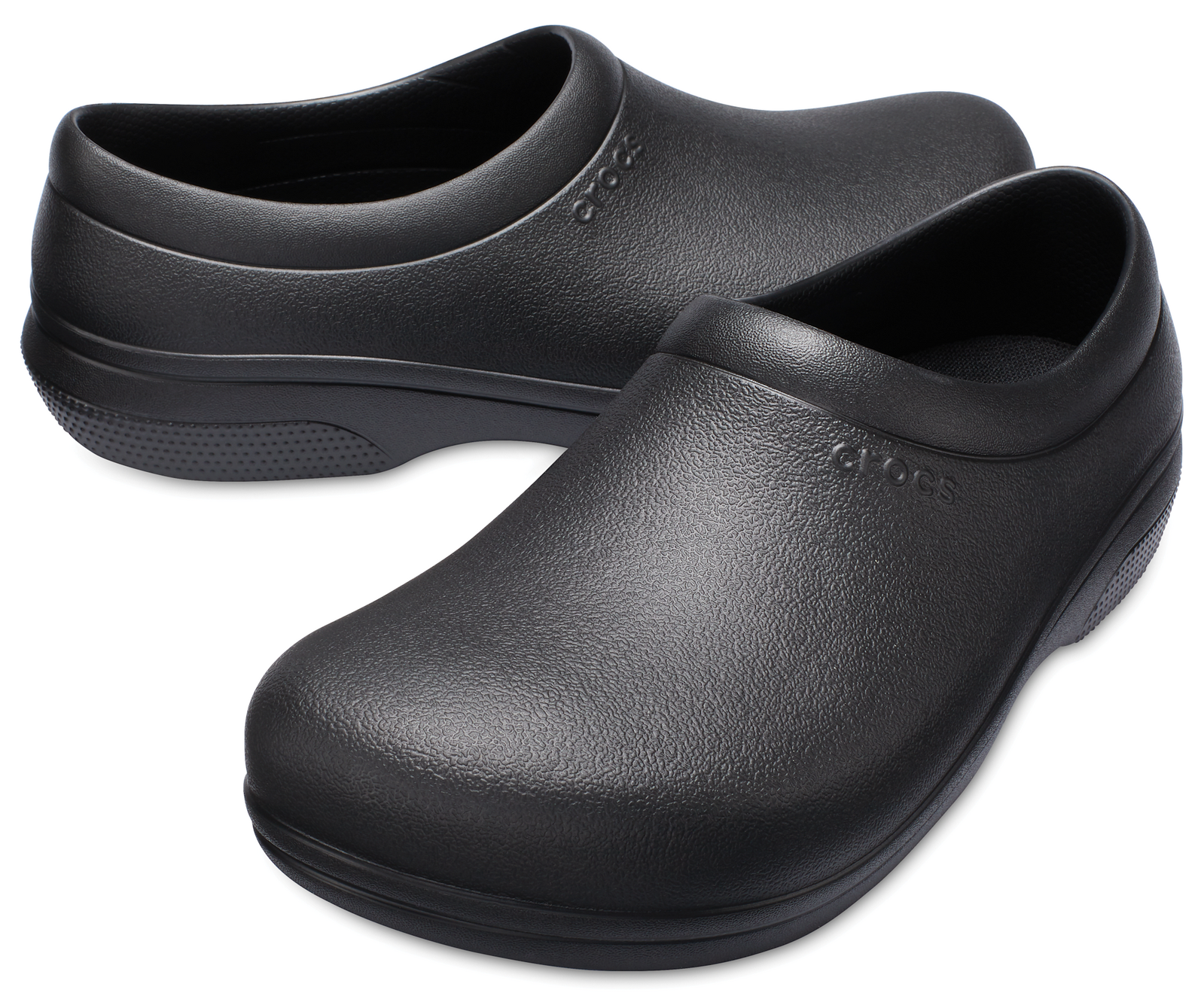 Crocs Mens On-The-Clock Work Slip-On Waterproof Slip-Resistant - Black-5