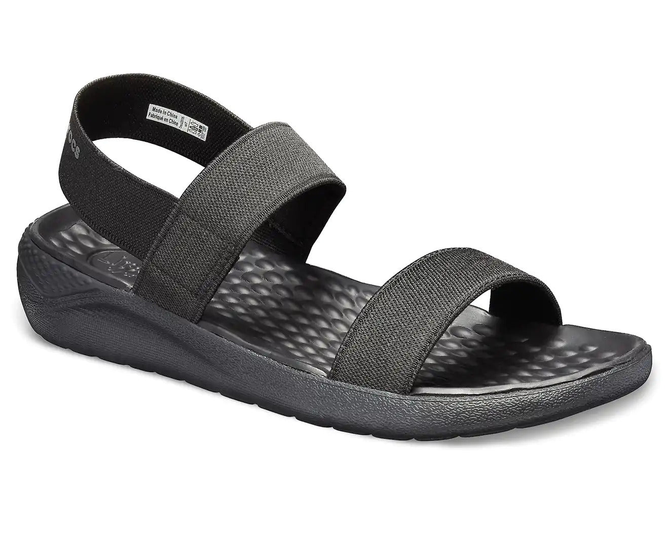 Crocs Womens LiteRide Sandal Summer Sandals - Black/Black-0