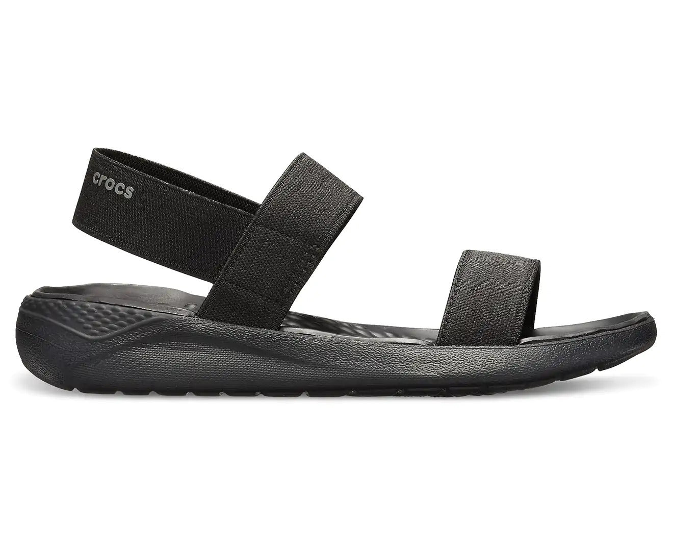 Crocs Womens LiteRide Sandal Summer Sandals - Black/Black-4