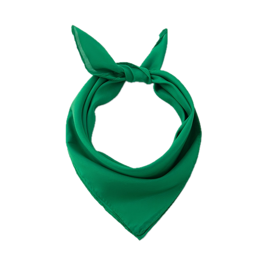 20x Plain Bandana 100% COTTON Head Wrap Durag Bandanna Scarf Mask BULK - Green