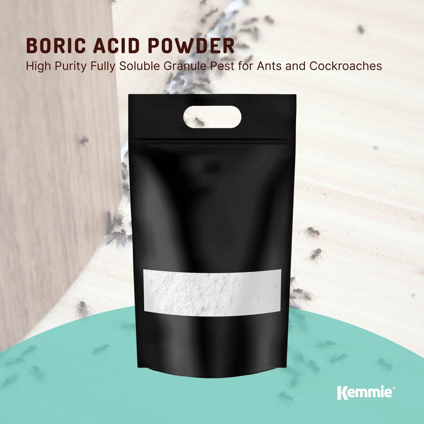 20Kg Boric Acid Powder High Purity Fully Soluble Granule Pest Ant Cockroaches-2