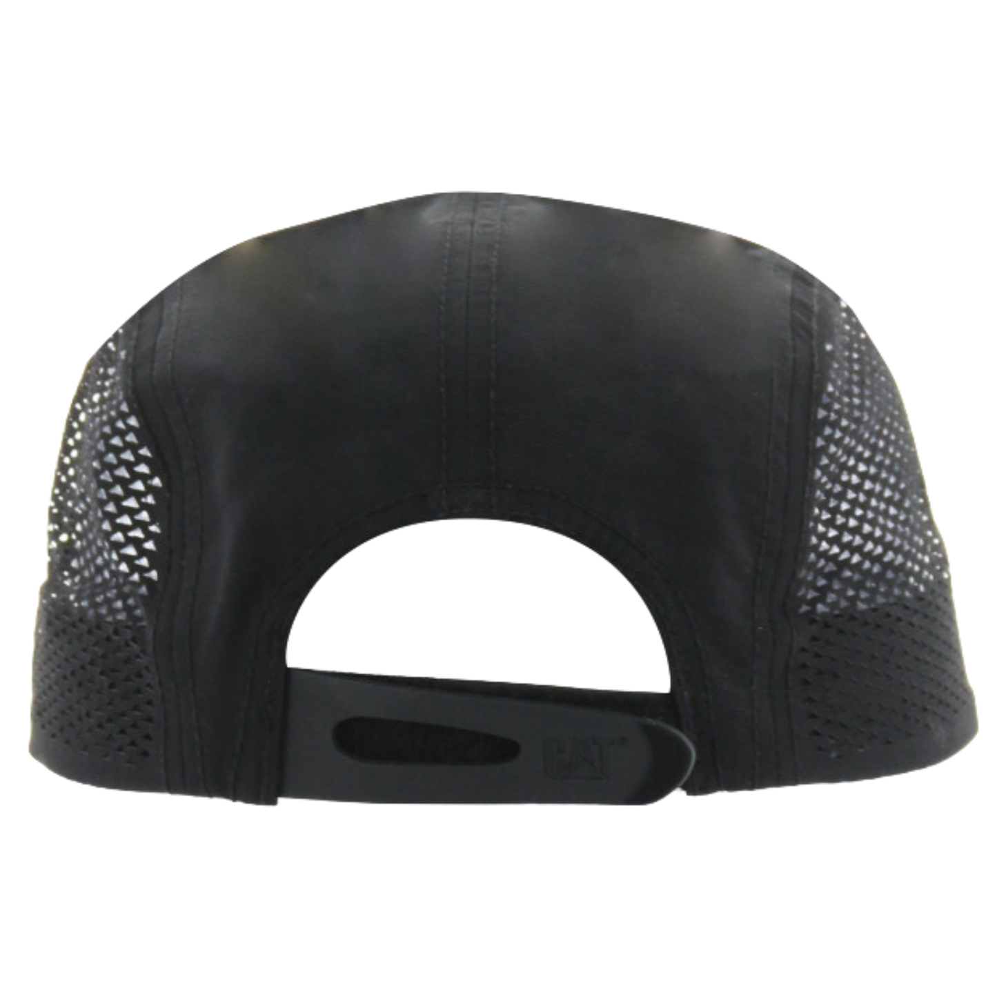 CAT AO Print Hat Snapback Baseball Hat Cap Skate Surf Caterpillar - Pitch Black-4