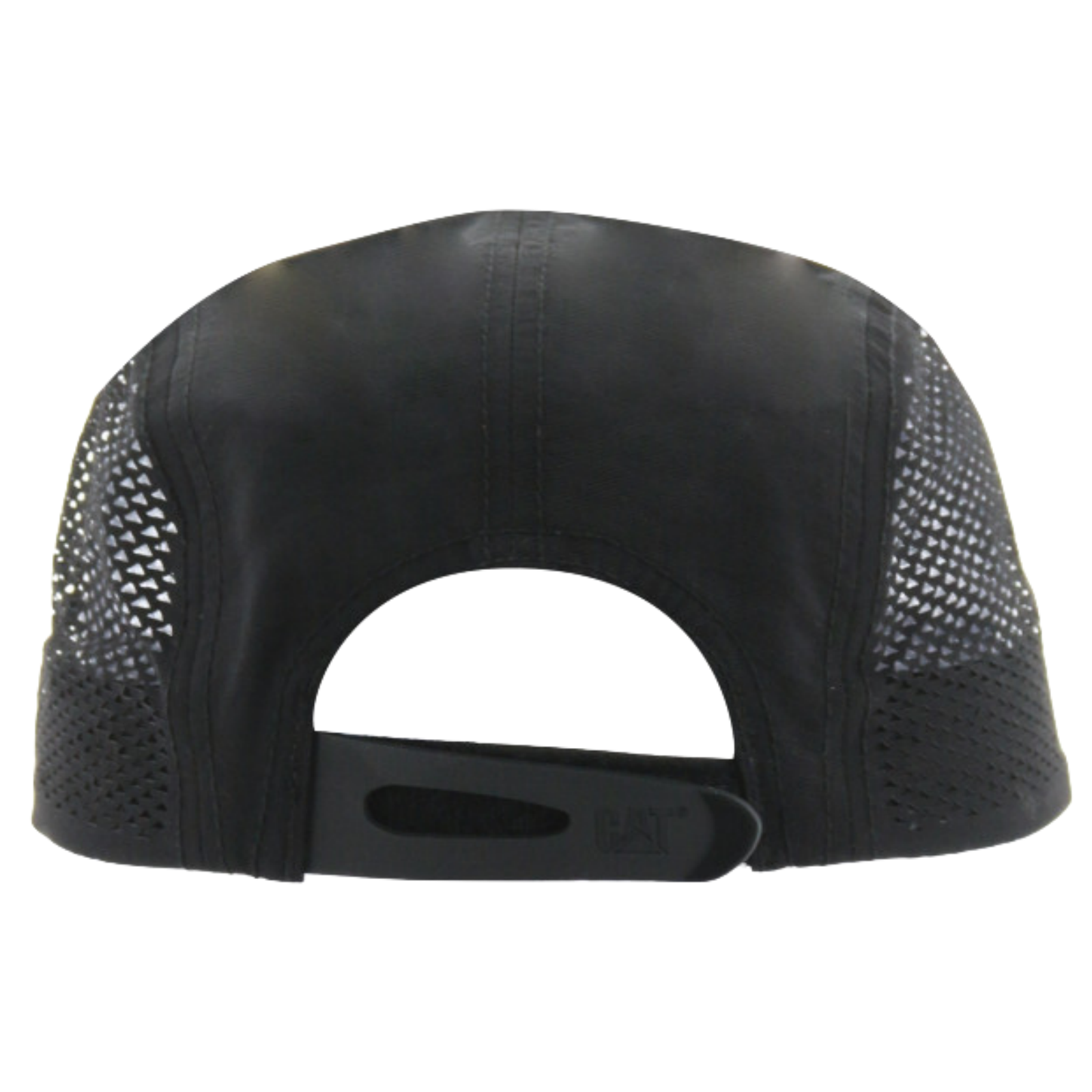CAT AO Print Hat Snapback Baseball Hat Cap Skate Surf Caterpillar - Pitch Black-4
