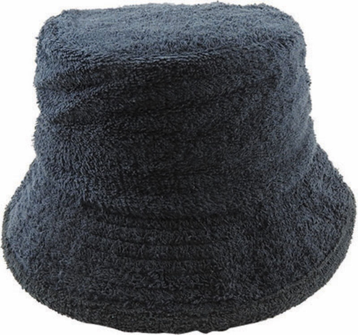Terry Towelling Bucket Hat Daggy Fishing Camping Retro Aussie Lad Cap - Black