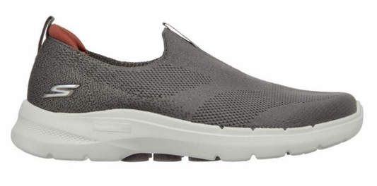 Skechers Mens Gowalk 6 Shoes Sneakers Athletic Runners Machine Washable - Taupe-0