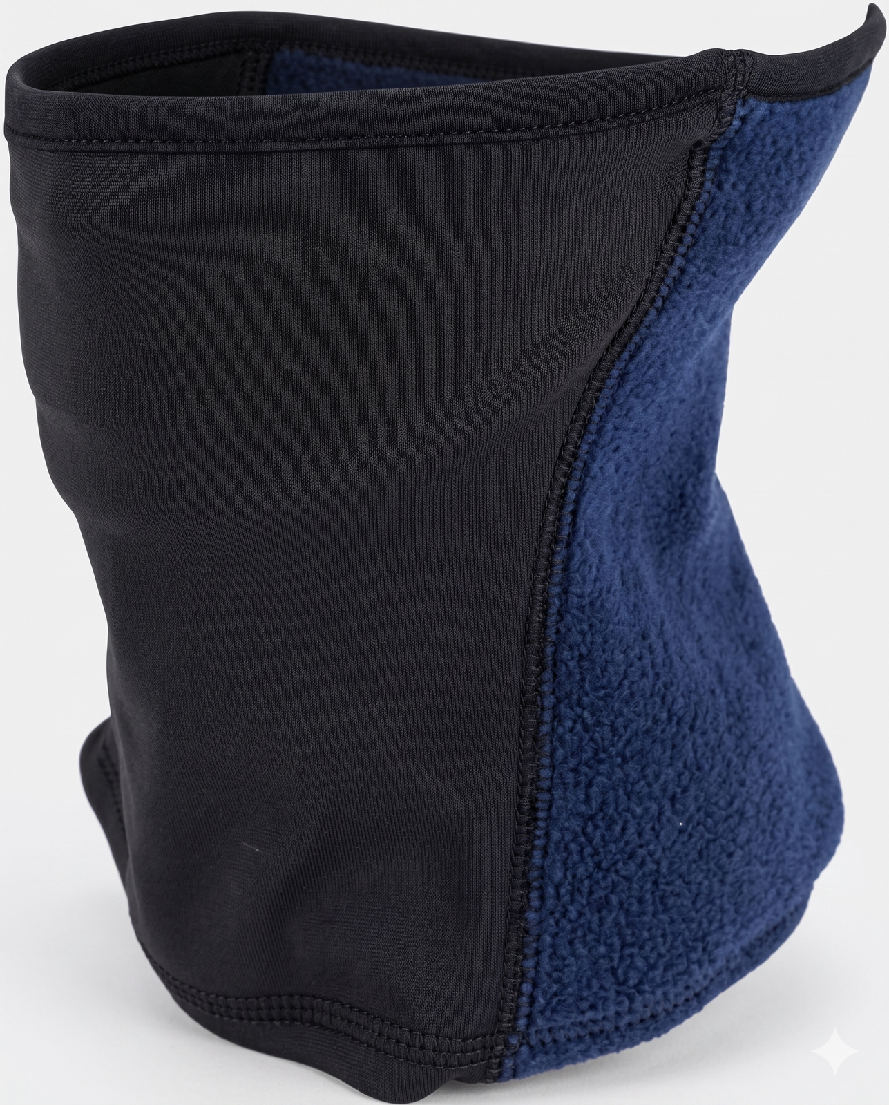 Breathable Fleece/Spandex Face and Neck Warmer Warm Winter Scarf in Navy
