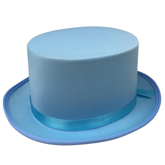 SATIN TOP HAT Costume Party Cap Fancy Dress Trilby Fedora One Size-10