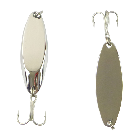 Finesse Chrome Kaster Jig, 21 Grams. Pack of 2 Jigs.-0