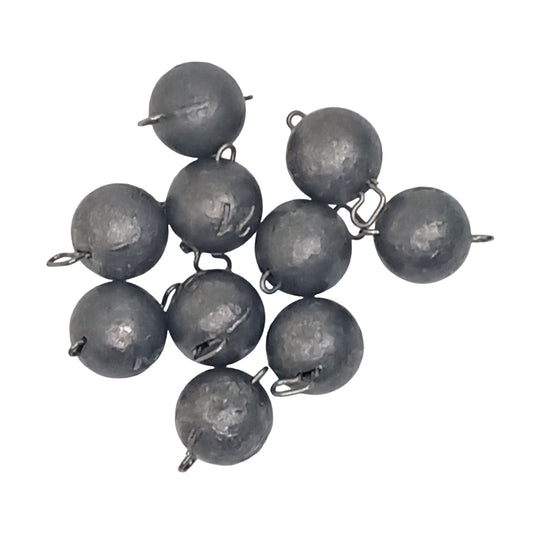 Swimerz 21gm Cheburashka Clip-On Jig Head, Lead, 10 pack-0