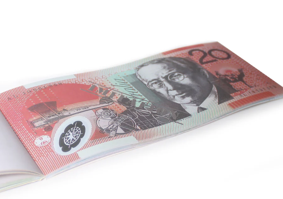 20 Dollar Australian Souvenir Note Pad Fake AUD Money - 1 Pack of 50 Sheets-3