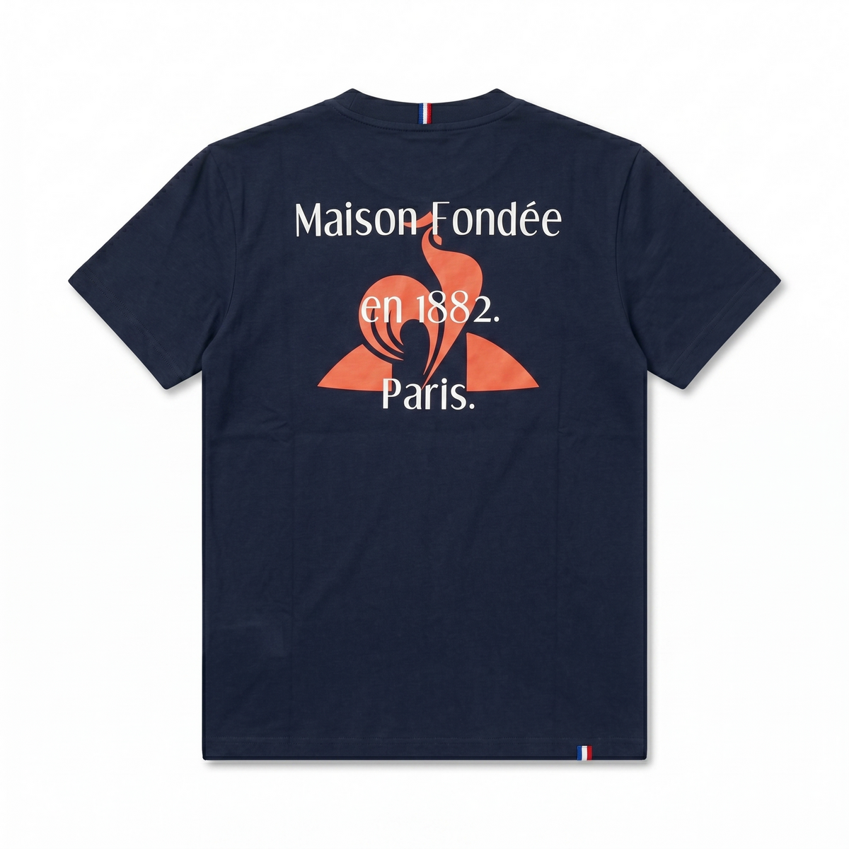 Le Coq Sportif Mens Voile Tee Top T Shirt - Dress Blues