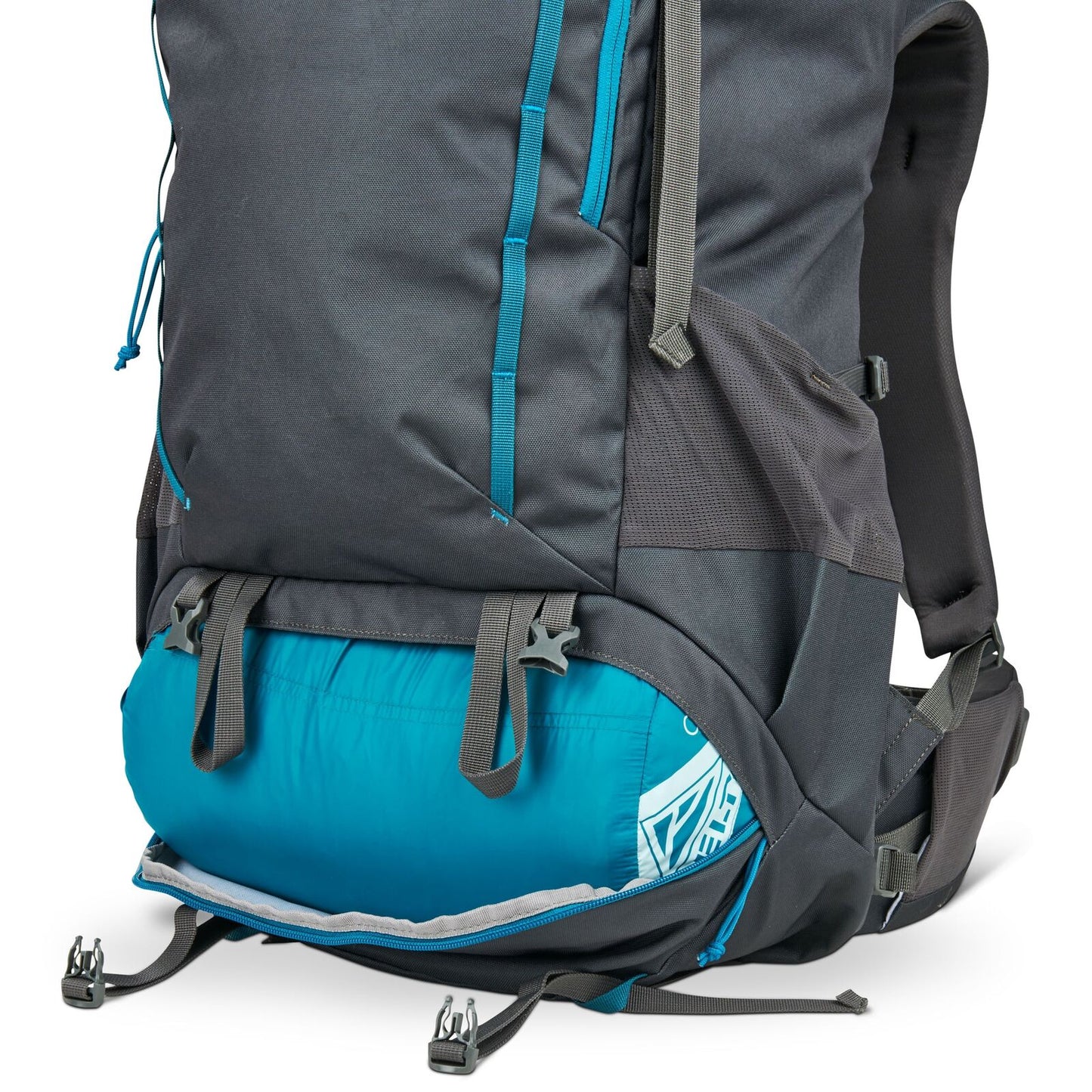 KELTY Asher 65L Backpack Bag Rucksack Hiking Camping in Beluga/Storm Blue-3