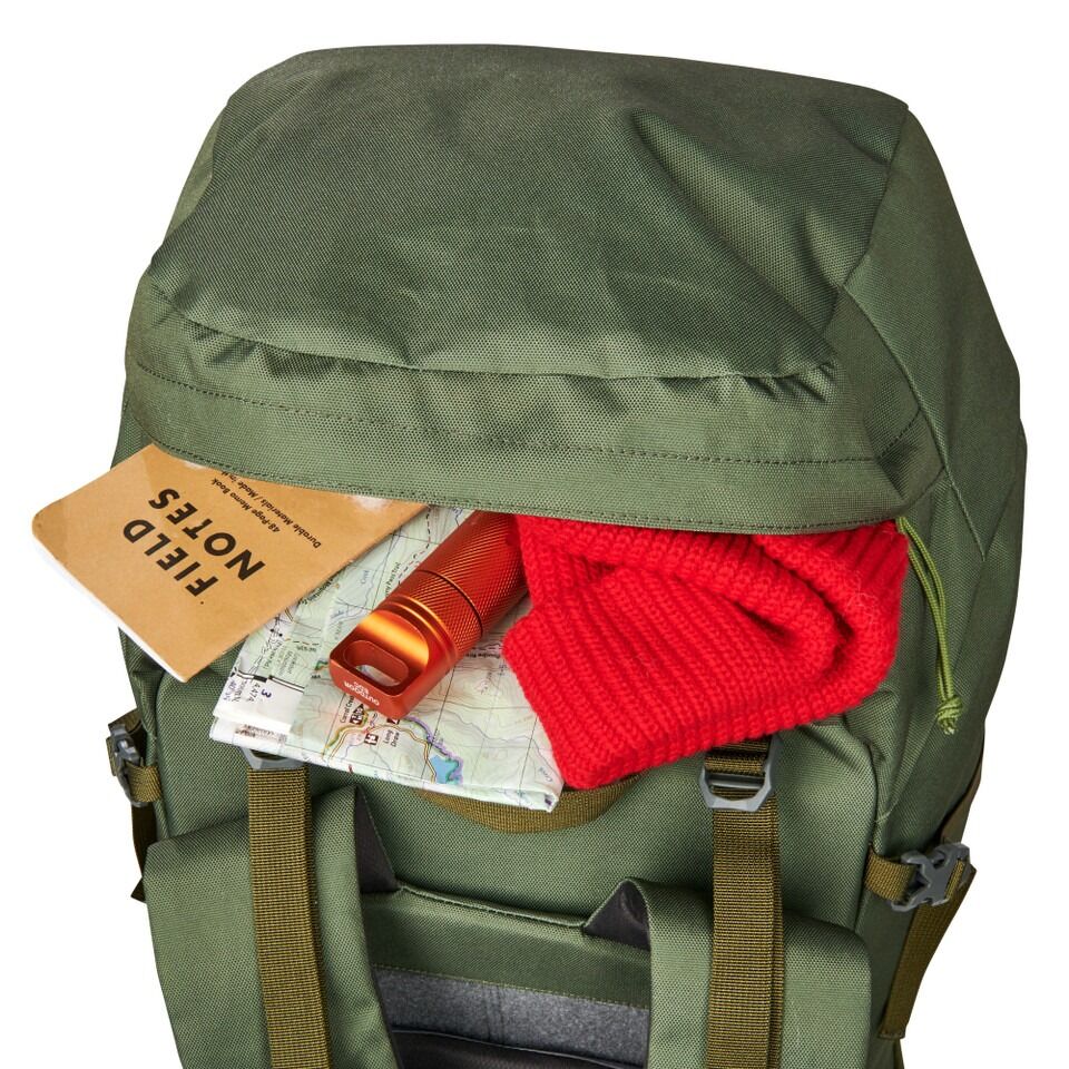 KELTY Asher 65L Hiking Backpack Outdoor Travel Pack Bag - Winter Moss/Dill