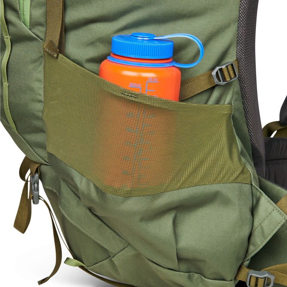 KELTY Asher 65L Hiking Backpack Outdoor Travel Pack Bag - Winter Moss/Dill