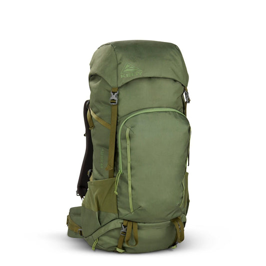 KELTY Asher 65L Hiking Backpack Outdoor Travel Pack Bag - Winter Moss/Dill
