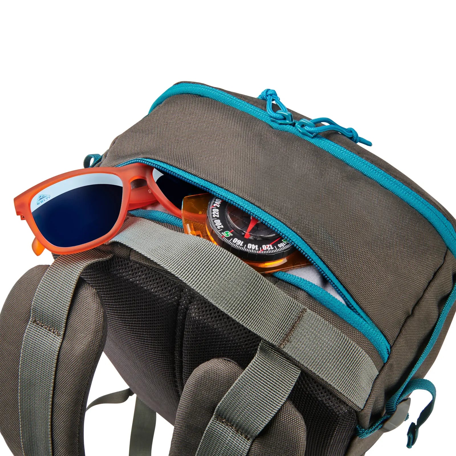 Kelty Asher 24L Backpack Bag in Beluga/Stormy Blue-3