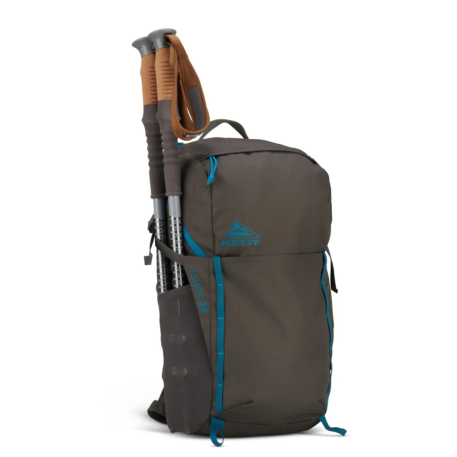 Kelty Asher 24L Backpack Bag in Beluga/Stormy Blue-0