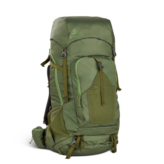 KELTY Asher 85L Backpack Bag Travel Hiking Pack - Winter Moss/Dill