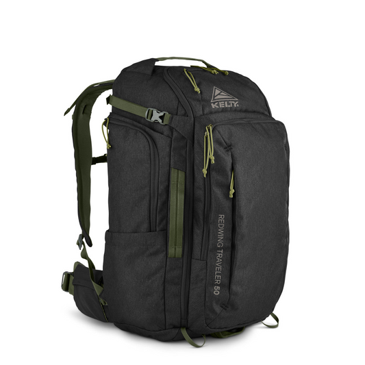 Kelty Redwing Traveler 50 Travel Outdoor Backpack Bag in Black