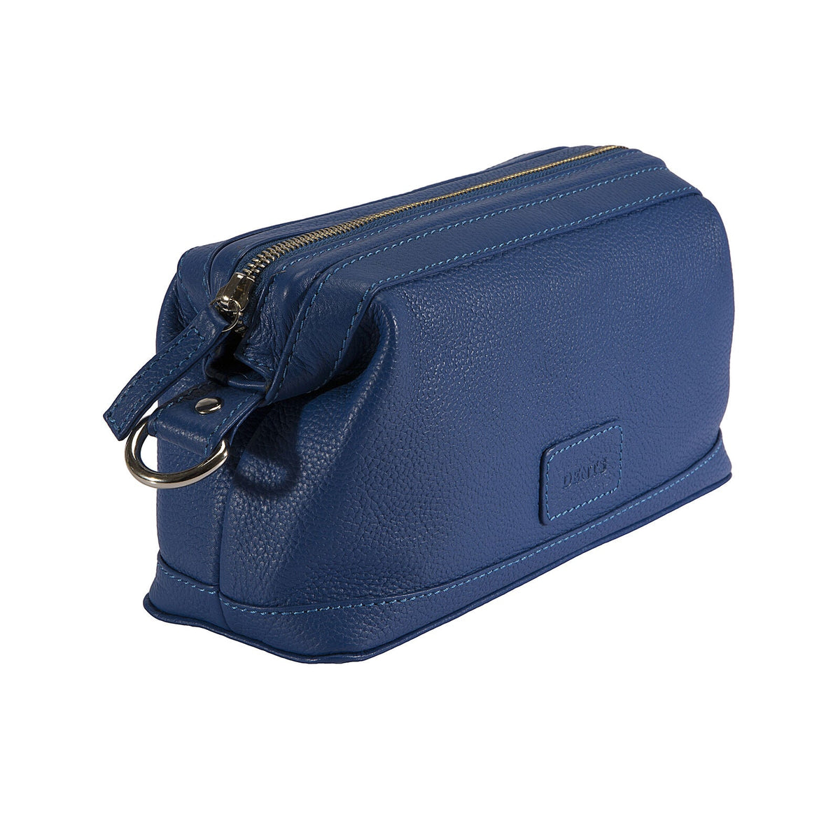 Dents Men's Pebble Grain Leather Wash Bag