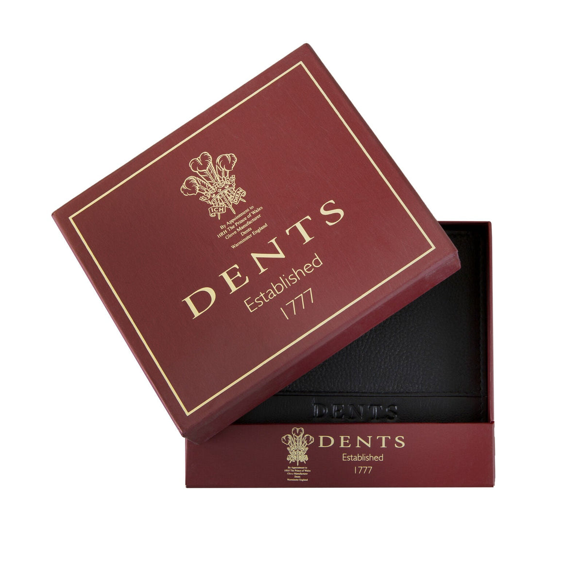 Dents Men's Pebble Grain Leather Bifold Wallet with RFID Blocking