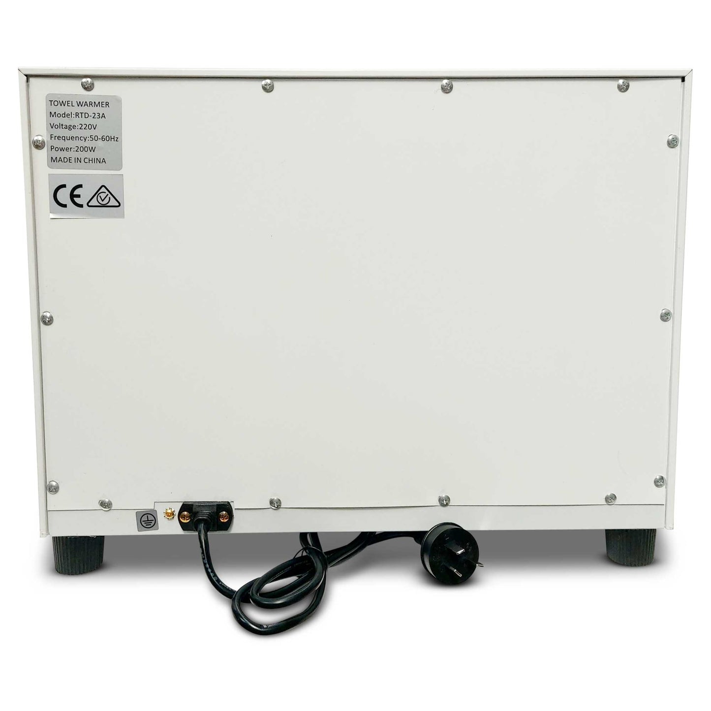 23L White UV Electric Towel Warmer Steriliser Cabinet Beauty Spa Heat Sanitiser-2