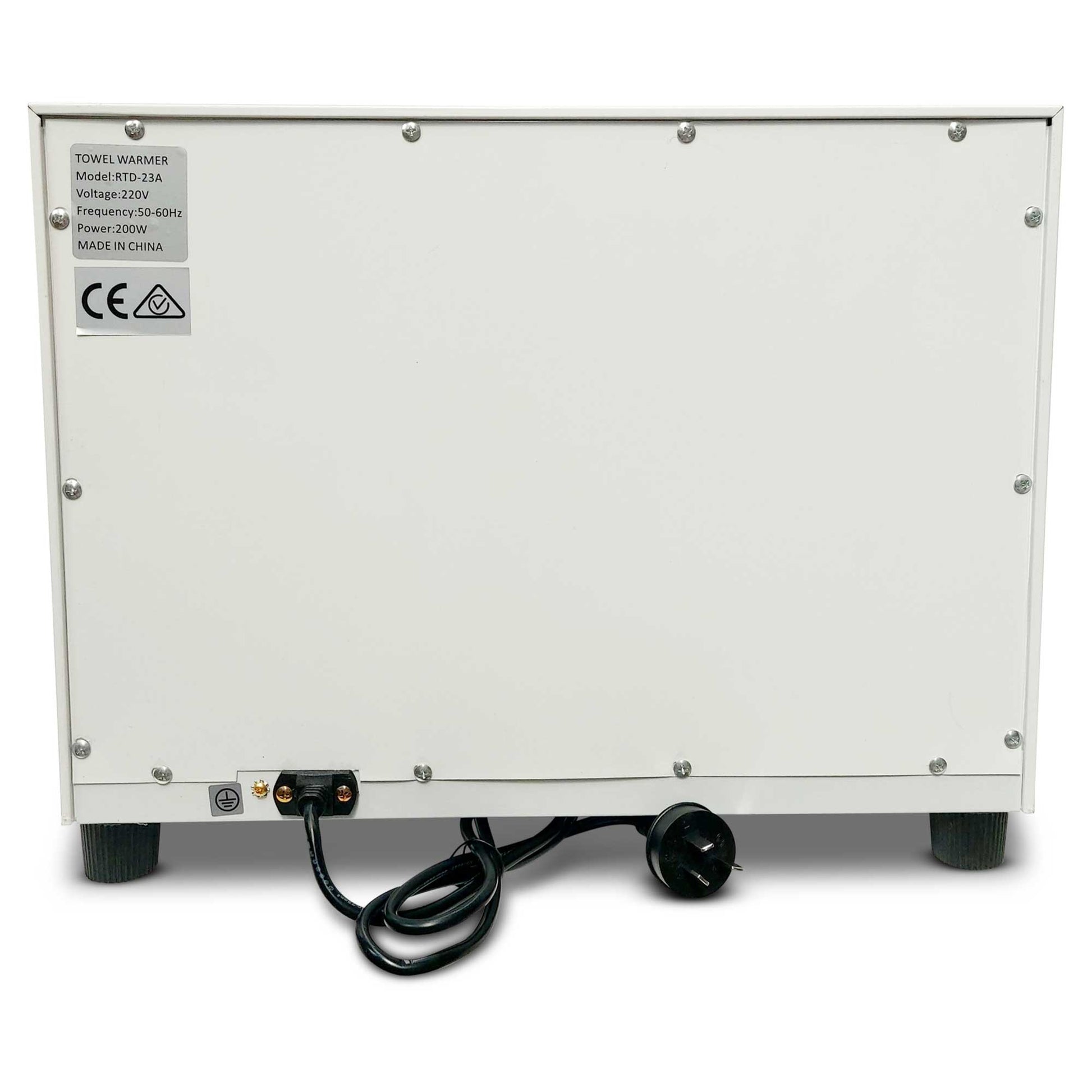 23L White UV Electric Towel Warmer Steriliser Cabinet Beauty Spa Heat Sanitiser-2