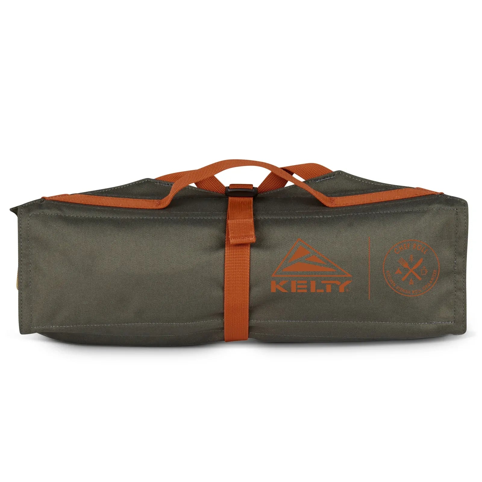 KELTY Chef Roll Kitchen Tool Organizer for Camping Travelling in Beluga/Dull Gold-2