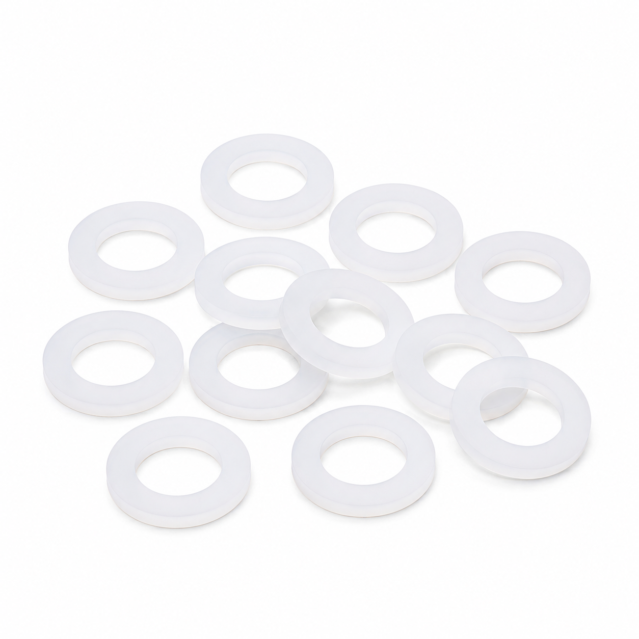 12x Silicone Washers (24mm) O Rings Sealing Gaskets