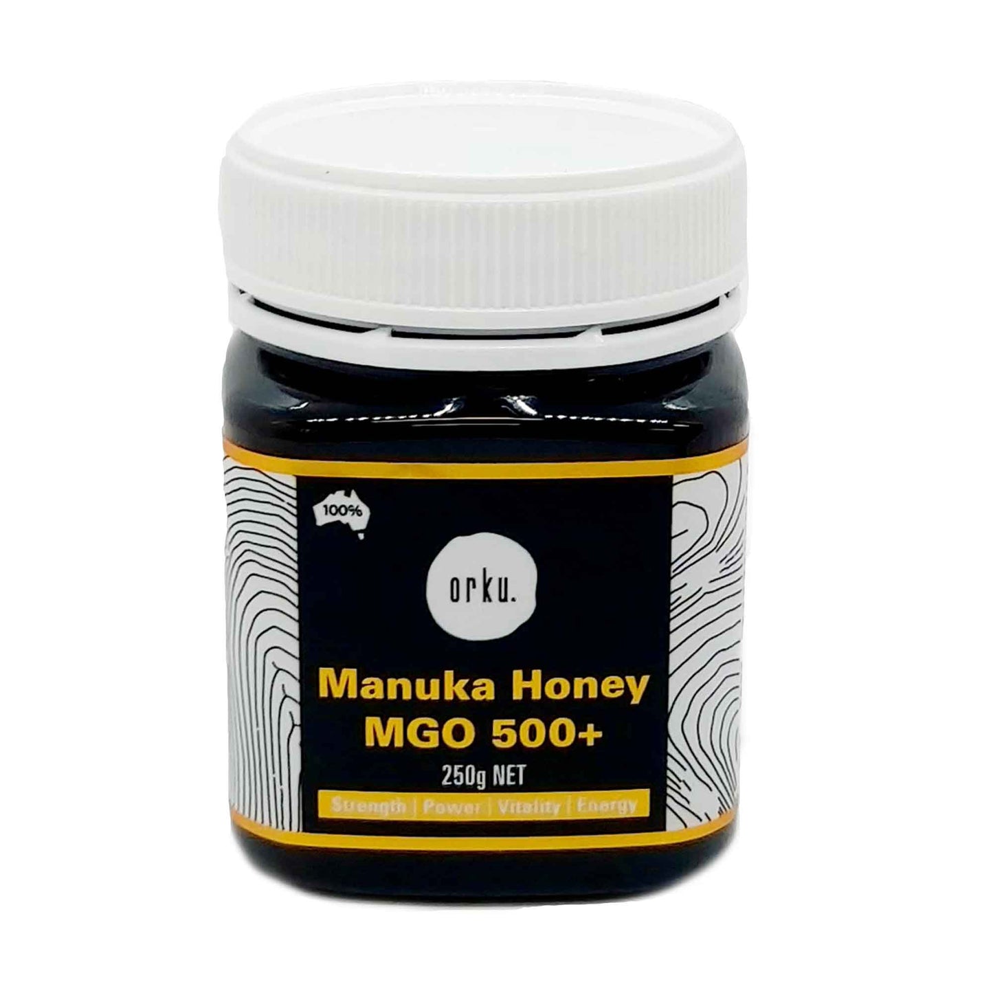 250g MGO 500+ Australian Manuka Honey - 100% Raw Natural Pure Jelly Bush-0