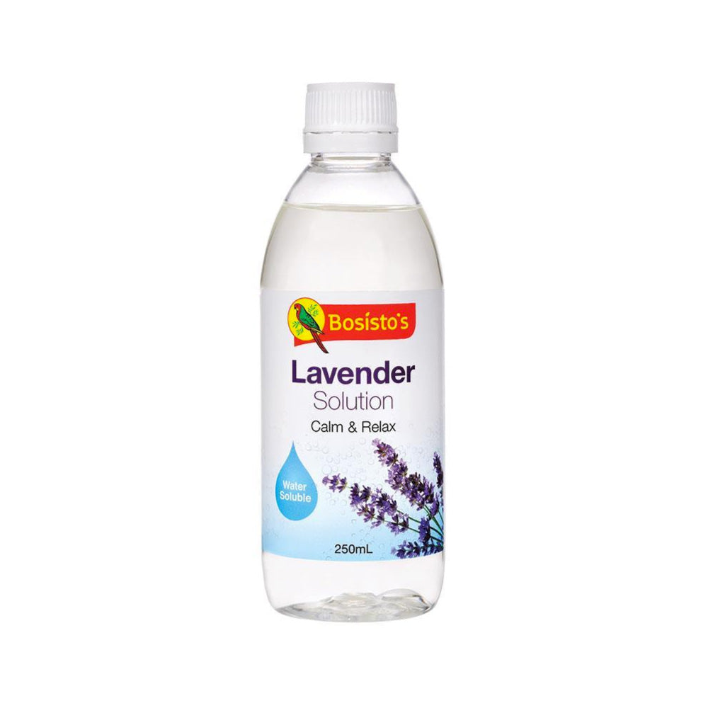 250ml Lavender Solution Essential Oil Blend Calm Relax Bosisto's Water Soluble-0