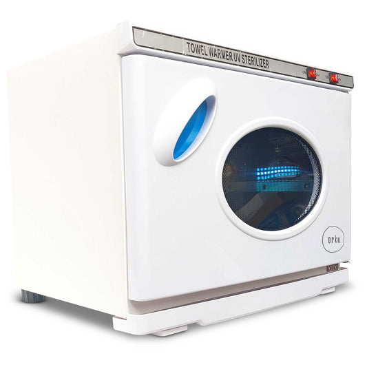 25L White UV Electric Towel Warmer Steriliser Cabinet Beauty Spa Heat Sanitiser-0