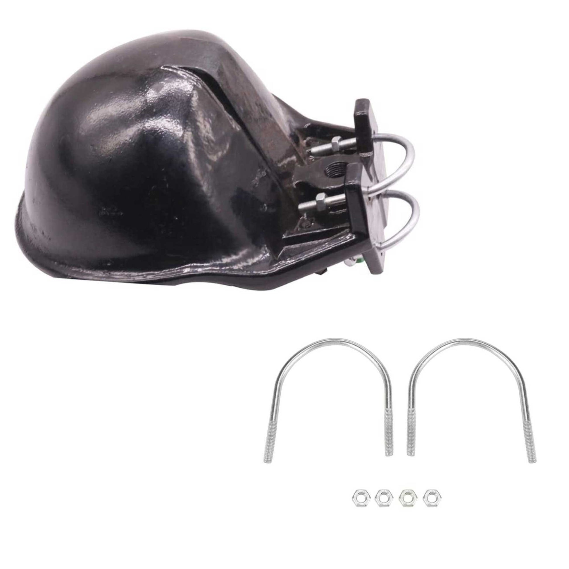 25cm Cattle Drinking Bowl - Iron Cast Mounted Automatic Water Cow Horse Trough-1