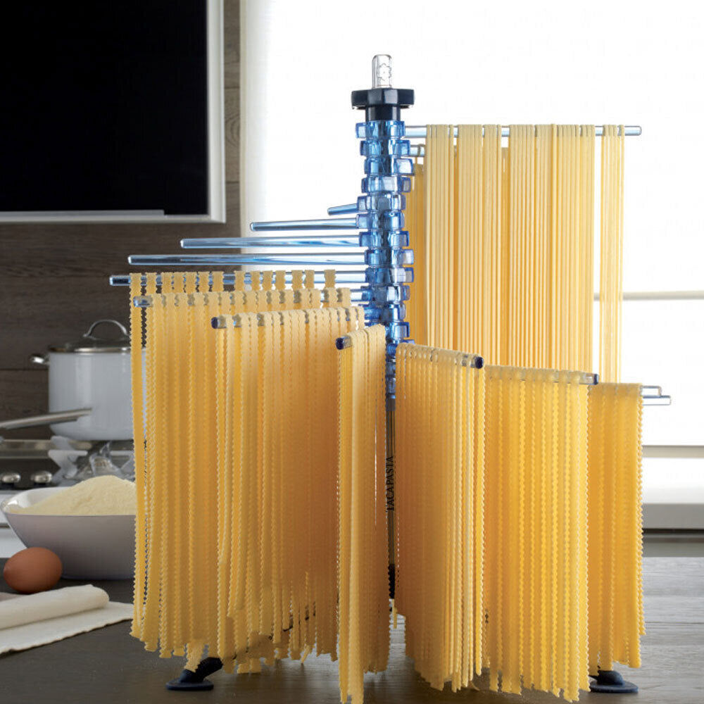 Marcato Tacapasta Pasta Drying Rack Spaghetti/Fettucine Noodle Dryer/Dry - Blue