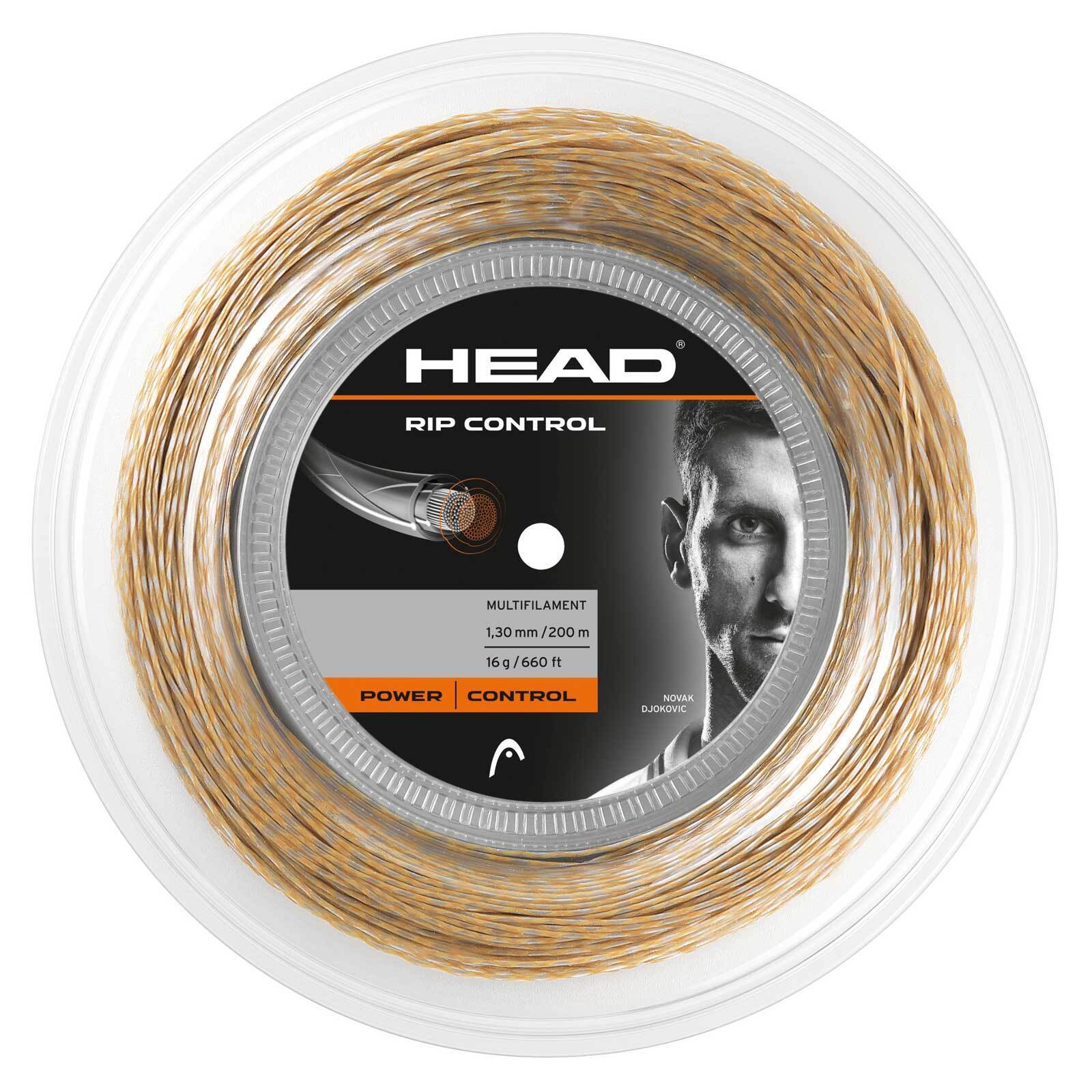 Head Rip Control 16g Tennis String Reel 200m 1.30mm Power Control - Natural-1