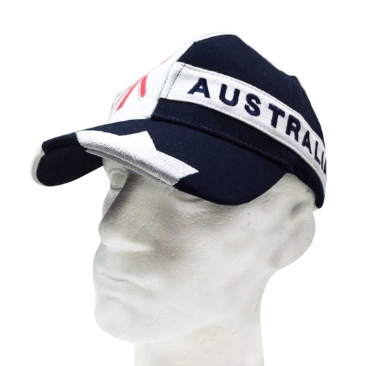 Australia Flag Baseball Cap Hat Summer Aussie Day Souvenir Gift 100% COTTON-0
