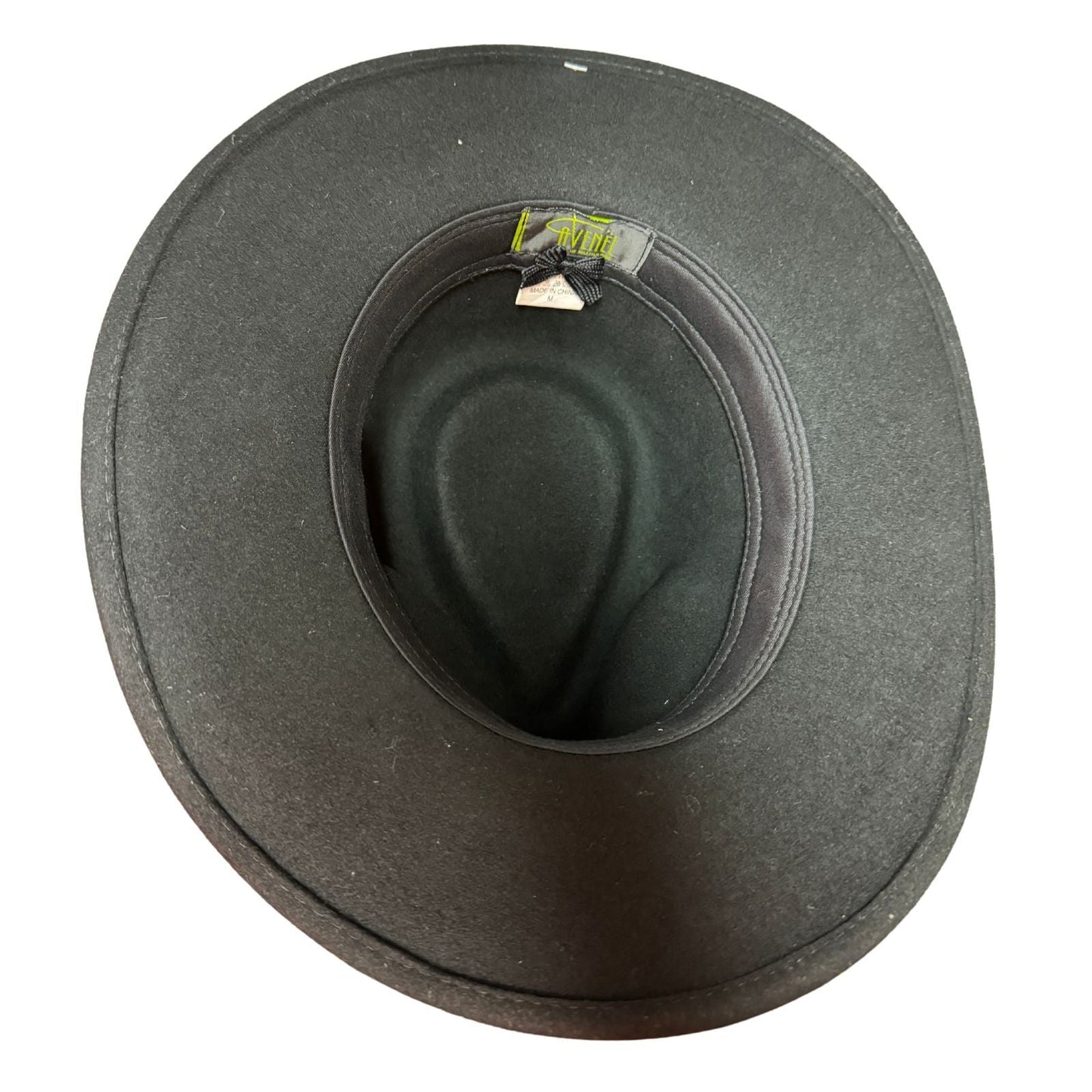 100% Wool Felt Western Cowboy Hat with Leather/Hessian Trim in Brown-4