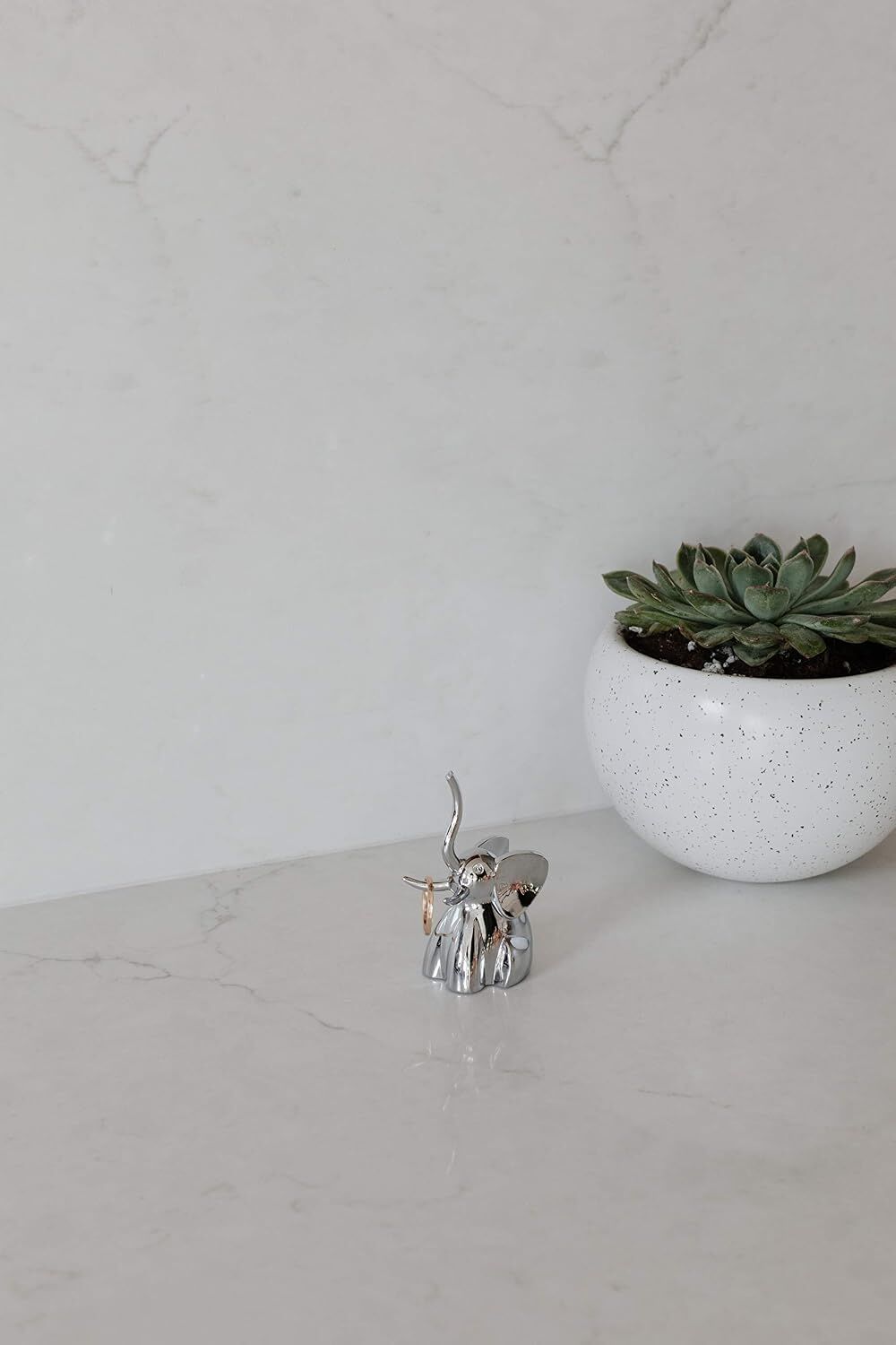 Umbra Zoola Elephant Chrome Ring Holder