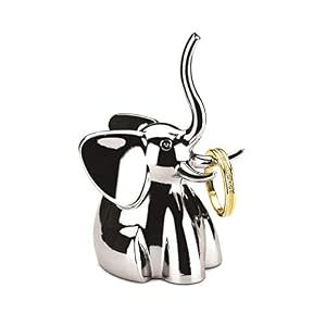 Umbra Zoola Elephant Chrome Ring Holder