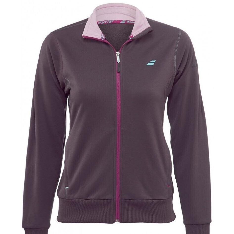 Babolat Core Girls Tennis Jacket - Castlerock (Junior Kids Performance)-1