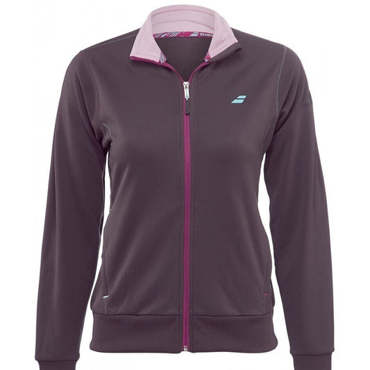 Babolat Core Girls Tennis Jacket - Castlerock (Junior Kids Performance)-0