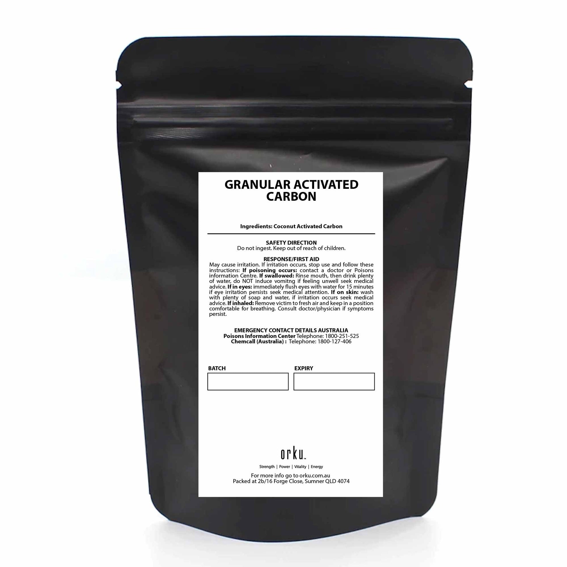 2Kg Granular Activated Carbon GAC Coconut Shell Charcoal - Water Air Filtration-2